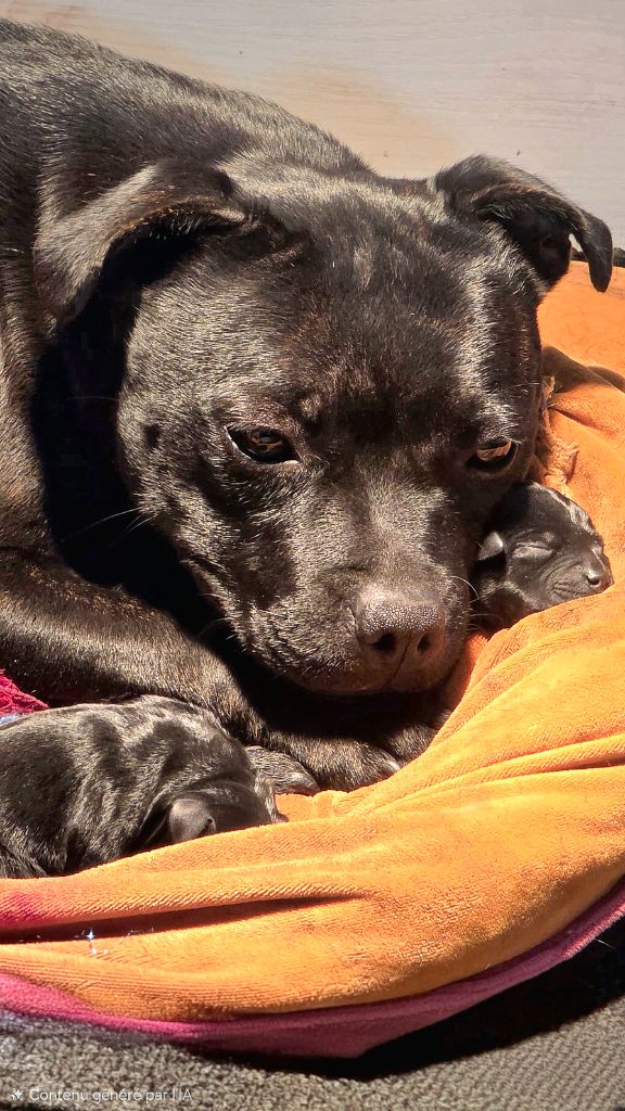 Chiot Staffordshire Bull Terrier Of Dark Lands